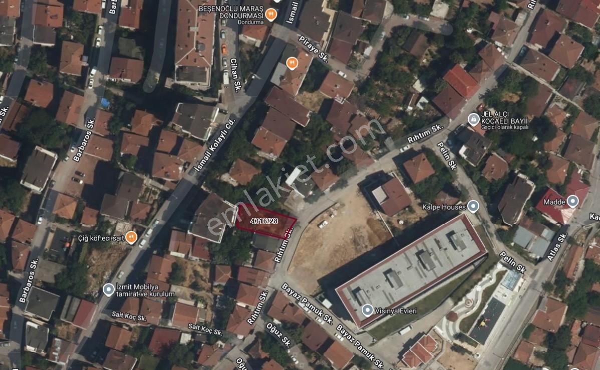 İzmit Turgut Mahallesinde Konut İmarlı Arsa