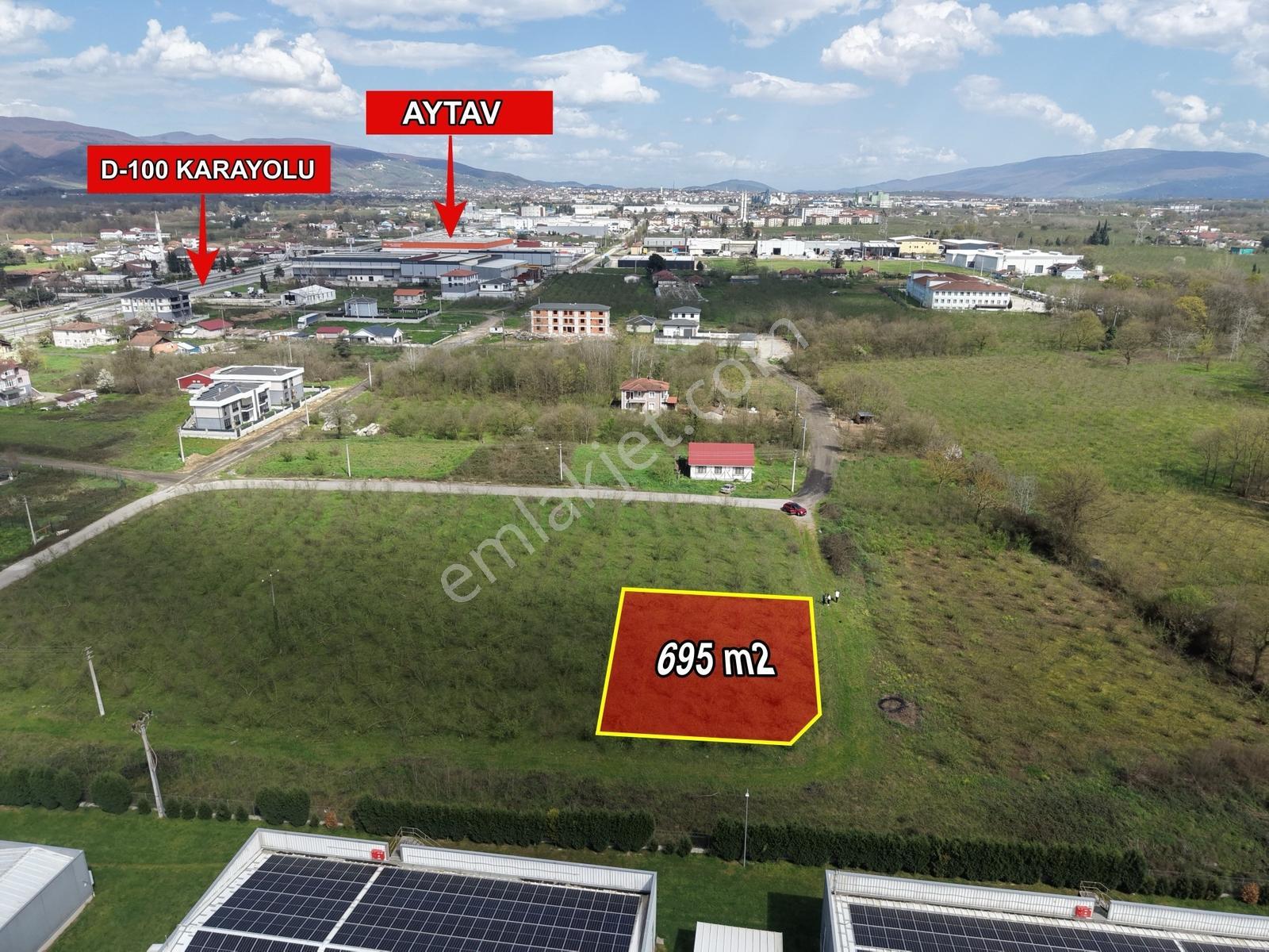Emlakevim - Hendek Akova Mah. 695 M2 Satılık İmarlı Arsa !! - Görsel 15