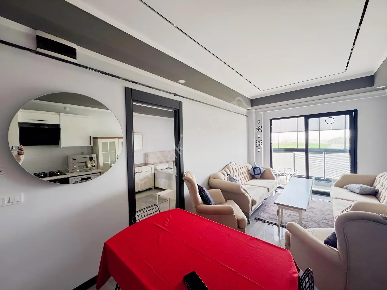 İstiklal Mahallesinde Şehir Manzaralı 1+1 , 2+1 Lüx Daire - Görsel 2