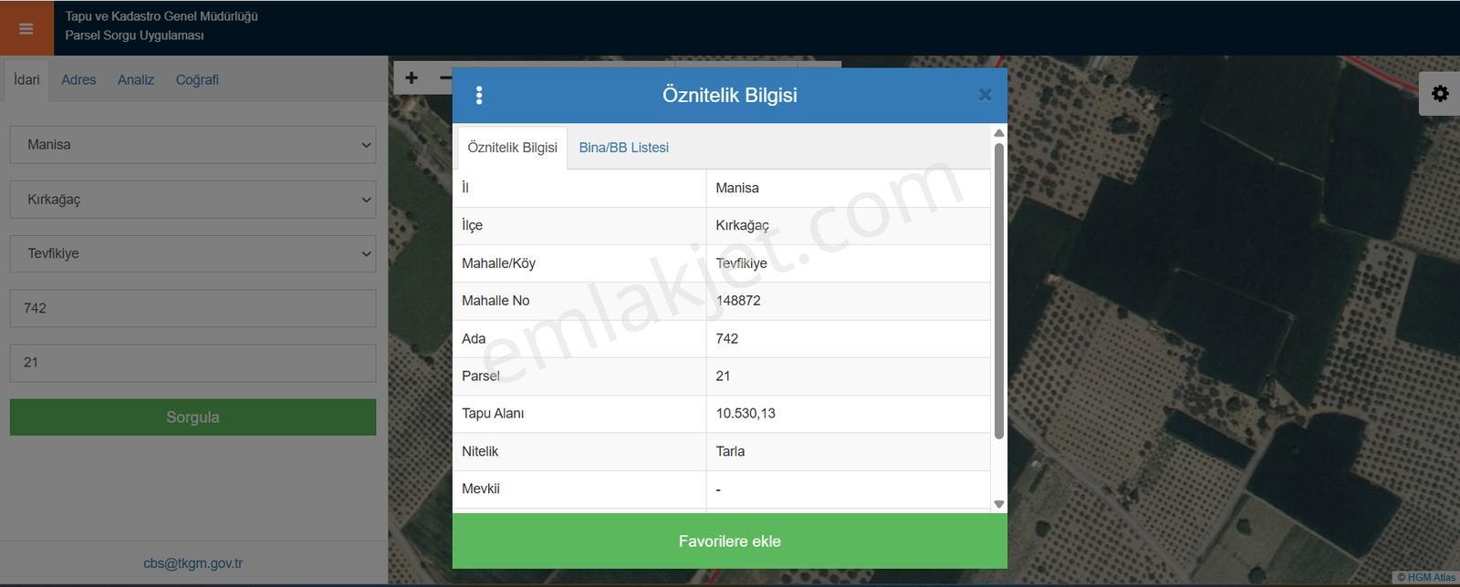 Manisa Kırkağaç Tevfikiye Mah.sinin En Verimli Arazisi Satışta - Görsel 4