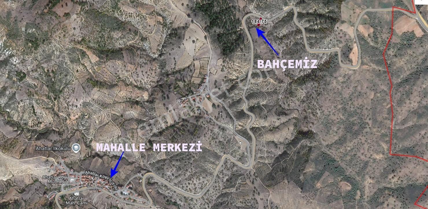 Manisa Demirci 191 M2 İlçe Asfalta Cephe Köye Yakın Fırsat Bahçe - Görsel 5
