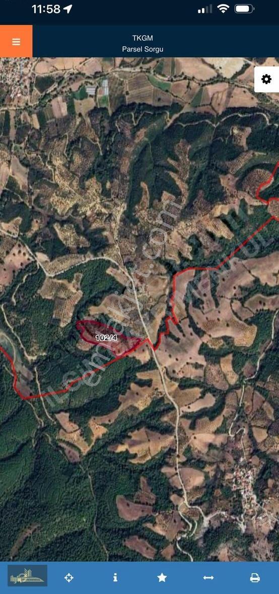 Çanakkale Aşağıokçular Köyünde Satılık Arazi 33.600 M2 - Görsel 10