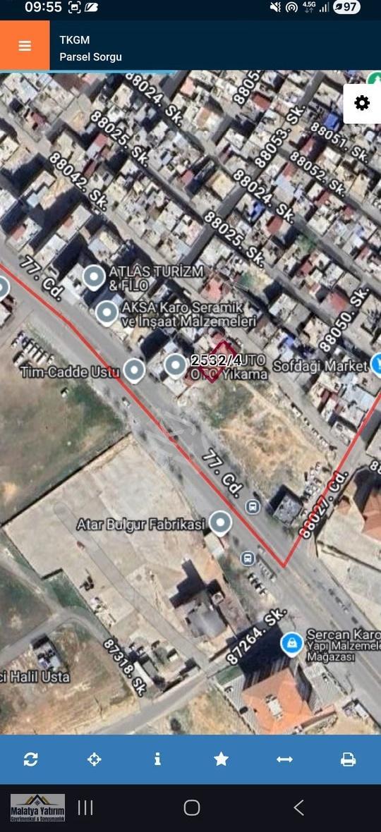 Gaziantep Şahinbey/kıbrıs Cd.satılık 152m2 Üzerinde Ev Olan Arsa - Görsel 2