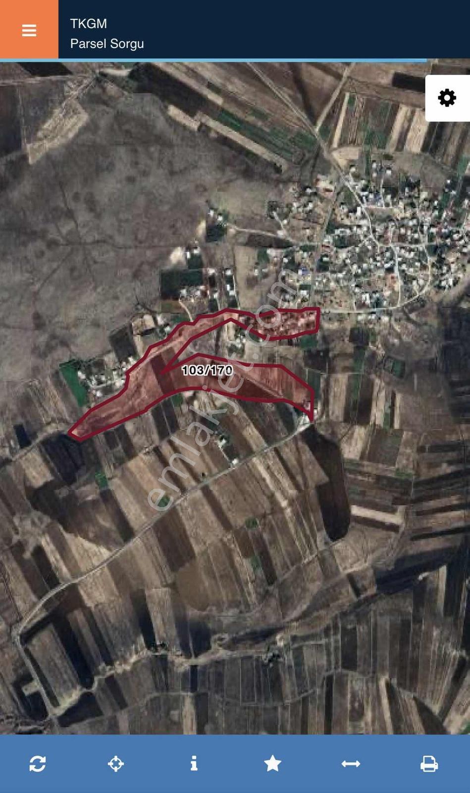 Kayapınar Güleçobada 1.586 M² Yatırımlık Hissetapulu Tarla - Görsel 2