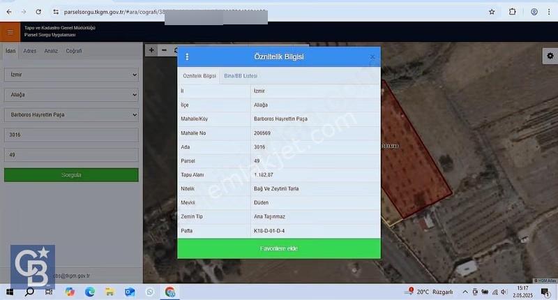 Aliağa Helvacı'da Satılık (3751 M2) Bahçe - Görsel 24