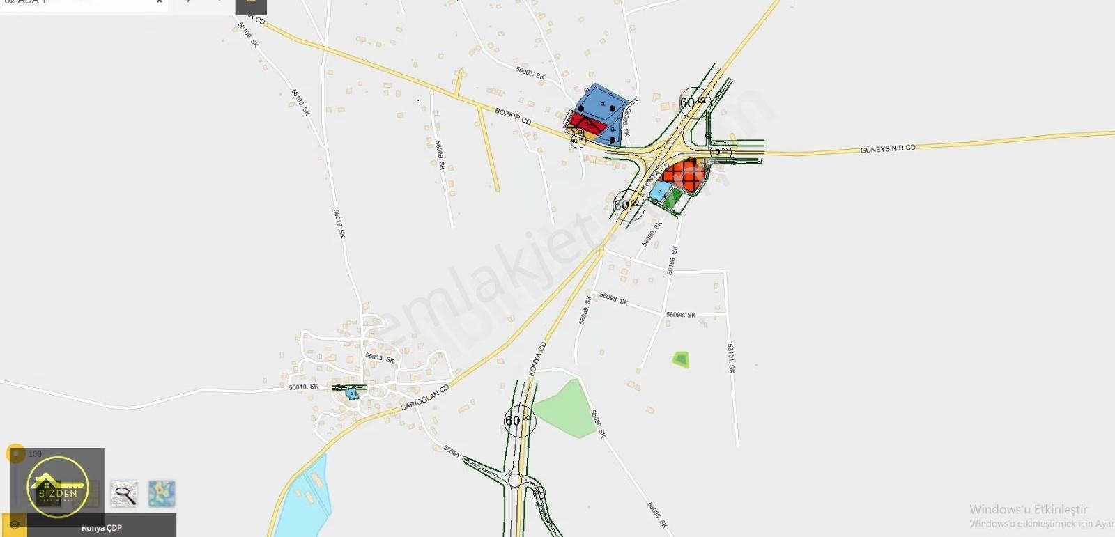 Konya - Bozkır - Sarıoğlan'da 4 Kata İmarlı - 1,20 - Emsal Arsa - Görsel 20