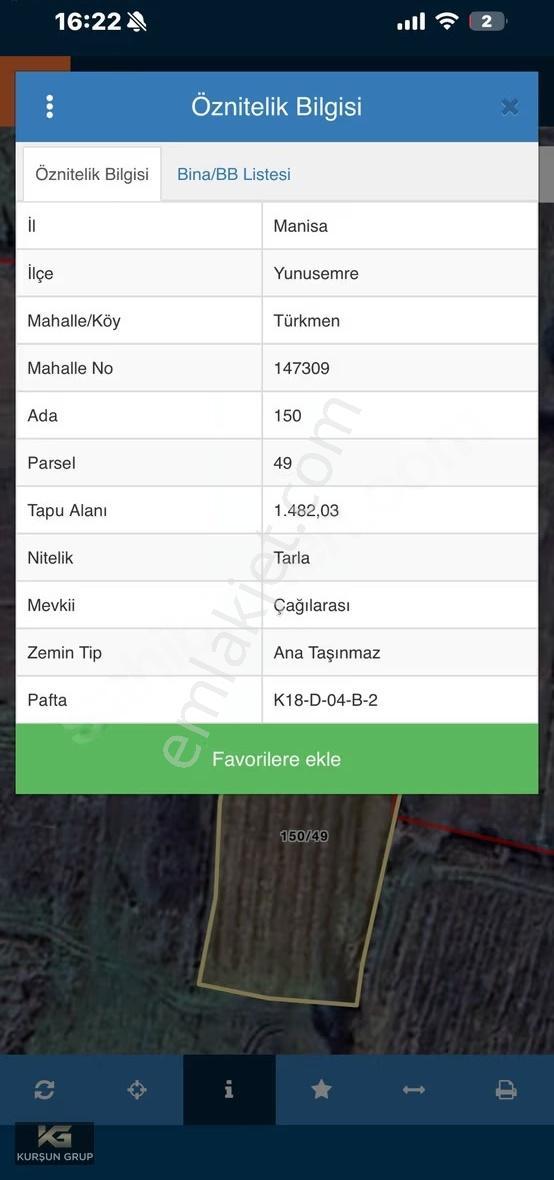 Türkmende Obasya Karşısında Ana Yola 200 Metre Fırsat Yatırım