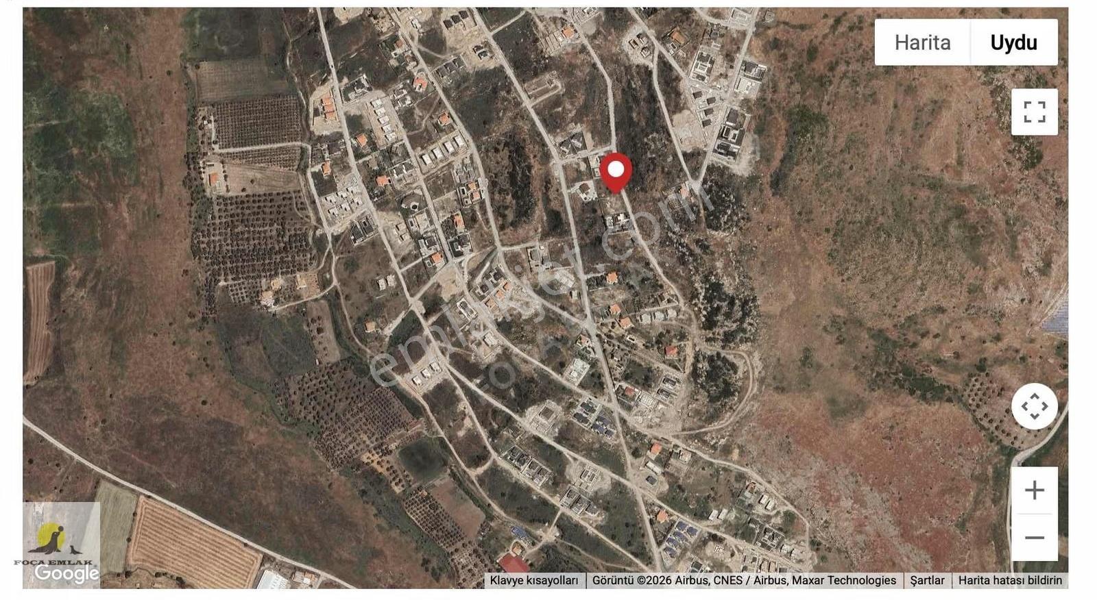 Foça Foçaköy De 2 Villalık Deniz Manzaralı Arsa - Görsel 2