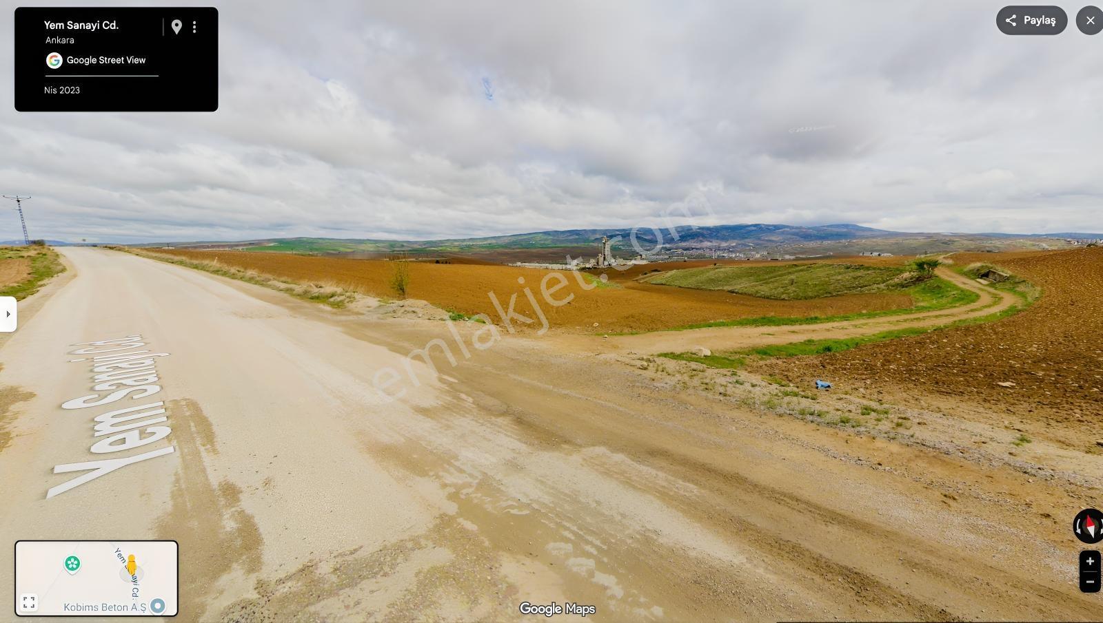 Ankara Mamak Lalahanda Sanayi İmarlı Satılık 5269m² Arsa - Görsel 7
