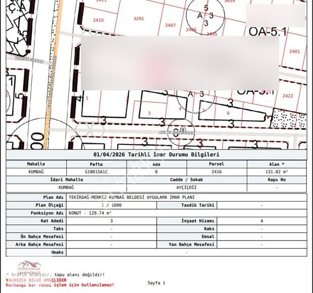 Kumbağ'da Lüks 3 Katlı Villa: 390m² Arsa, Denize Çok Yakın - Görsel 15