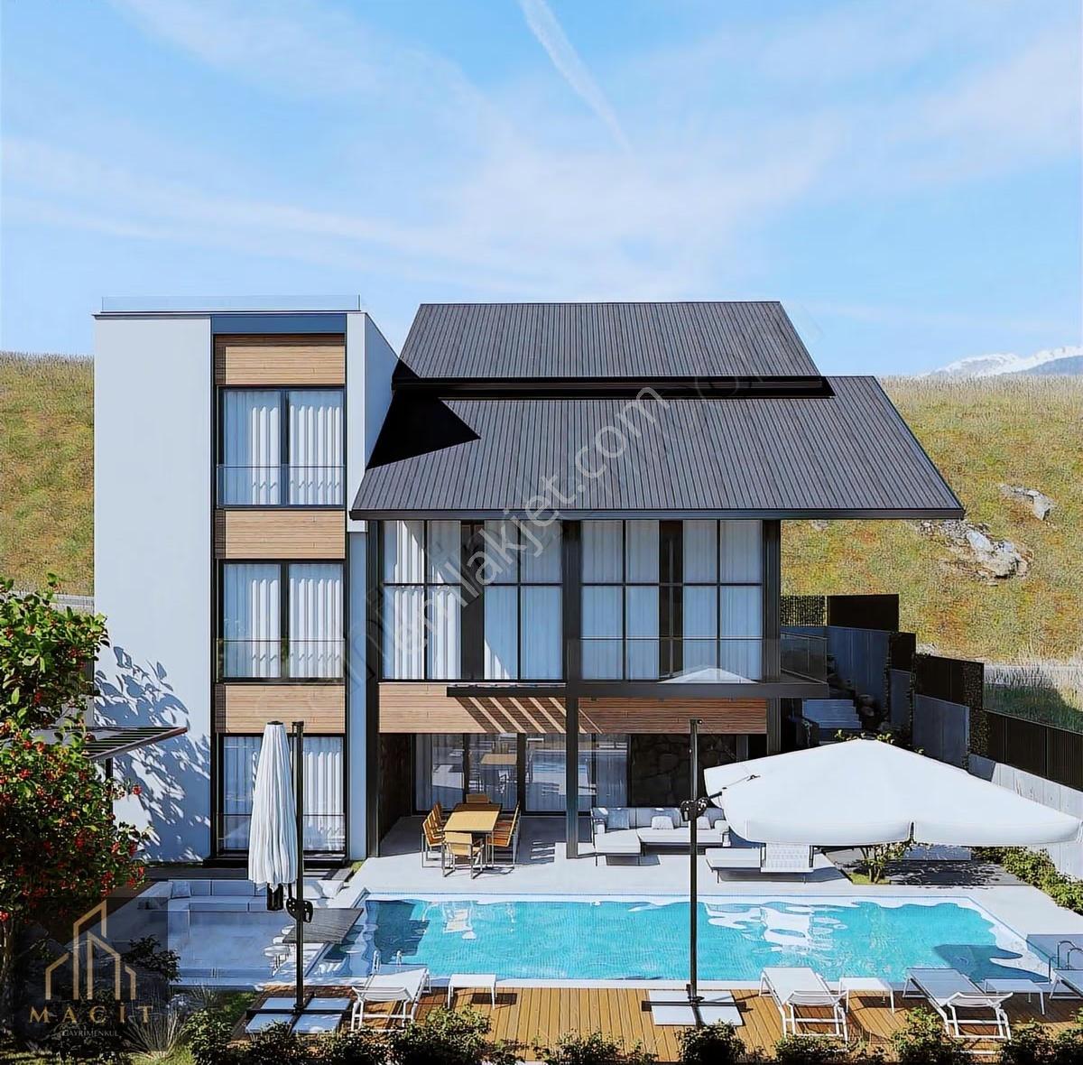 Macit'den Kayapada Ruhsat Proje Hazır Takaslı Villa İmarlı Arsa - Görsel 13