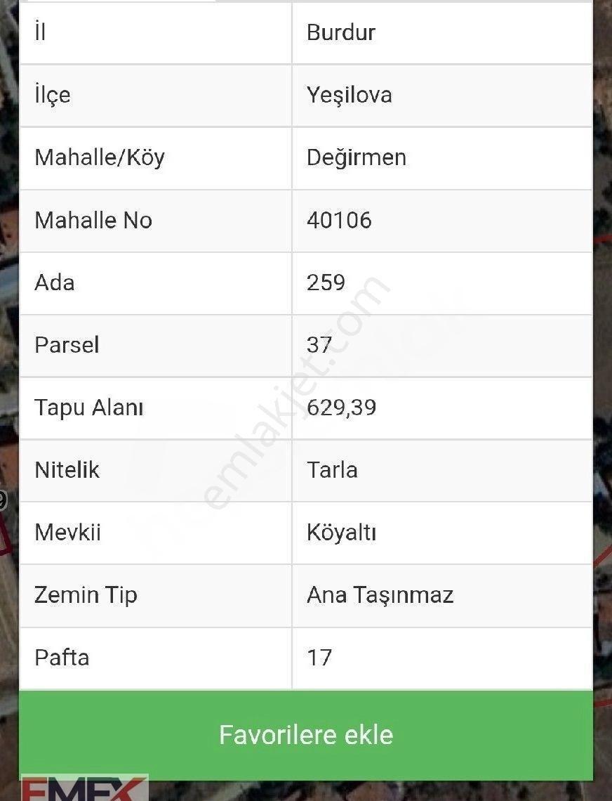 Değirmen Mahallesinin Ortasında Satılık Bahçe - Görsel 2