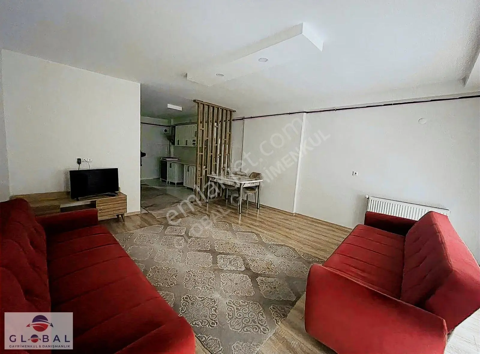 Global Emlaktan Şahsüleyman Mah Kiralık Eşyalı 1+1 Daire - Görsel 2