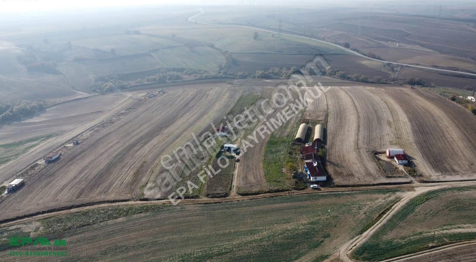 Tekirdağ Çorlu Şahpaz Mahallesi 4.500 M² Yola Cephe Tarla ! - Görsel 24