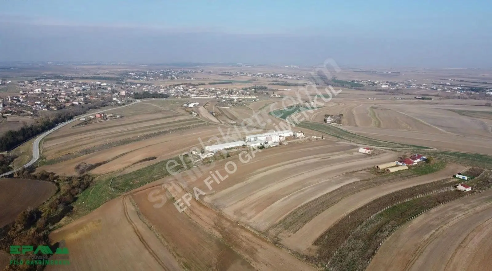 Tekirdağ Çorlu Şahpaz Mahallesi 4.500 M² Yola Cephe Tarla !