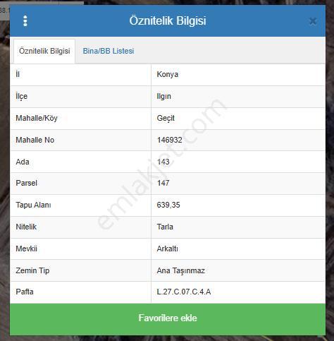Ilgın Geçit Köyünde Mustakil Satılık Süper Bahçelik Cazip Arsaa - Görsel 3