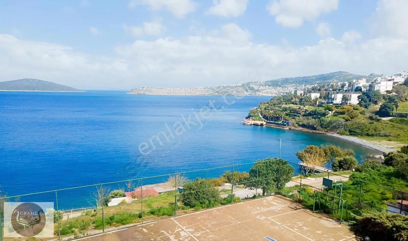 Gündoğan Kırmızı Değirmen Sitesi Denize O Villa Full Manzara Plaj İskele Havuz - Görsel 15