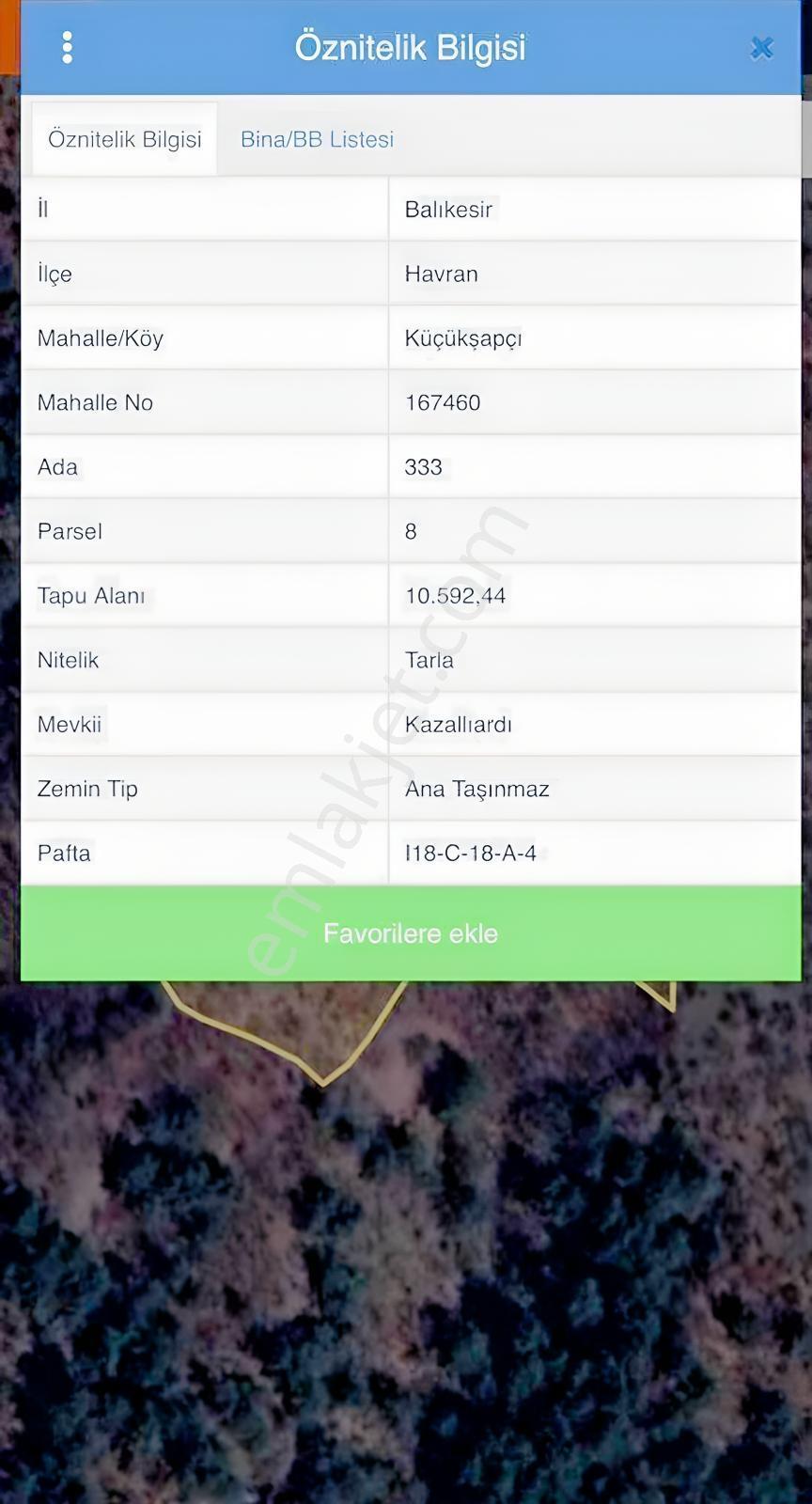 Havran Küçükşapçıda Müstakil Tapulu Yol Cepheli 10.592m2 Arazi - Görsel 7