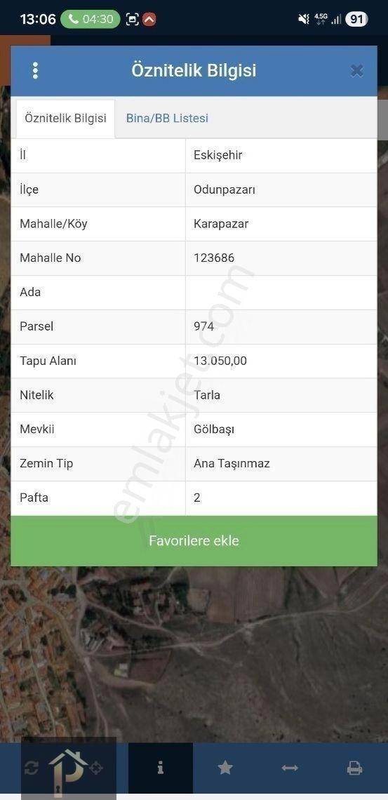 Karapazarda Satılık Tarla - Görsel 3