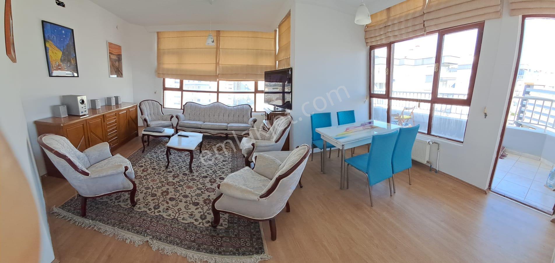 Antalya/lara'da 3+1 Site İçi, Deniz Manzaralı, Mobilyalı Daire - Görsel 12