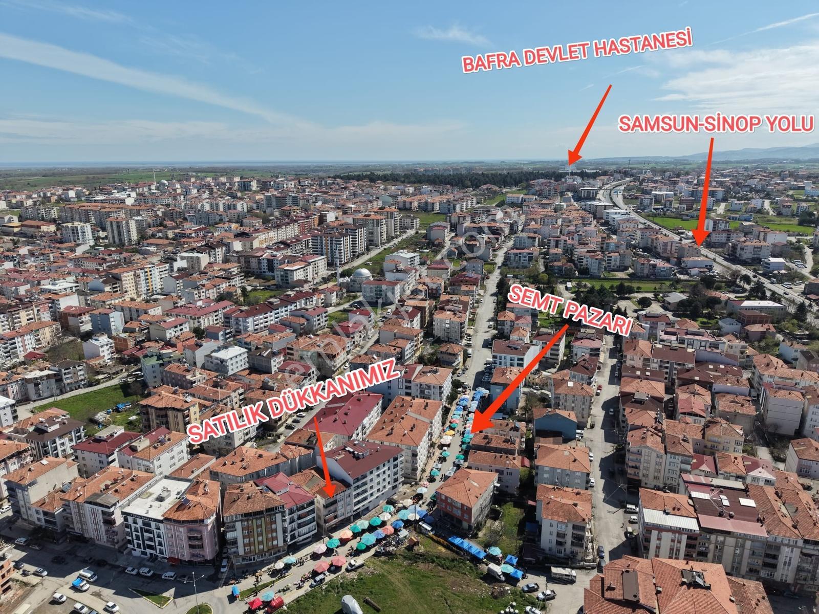Bafra Vip Gym'den Emirefendi Mah. İşlek Caddede Satılık Dükkan - Görsel 16