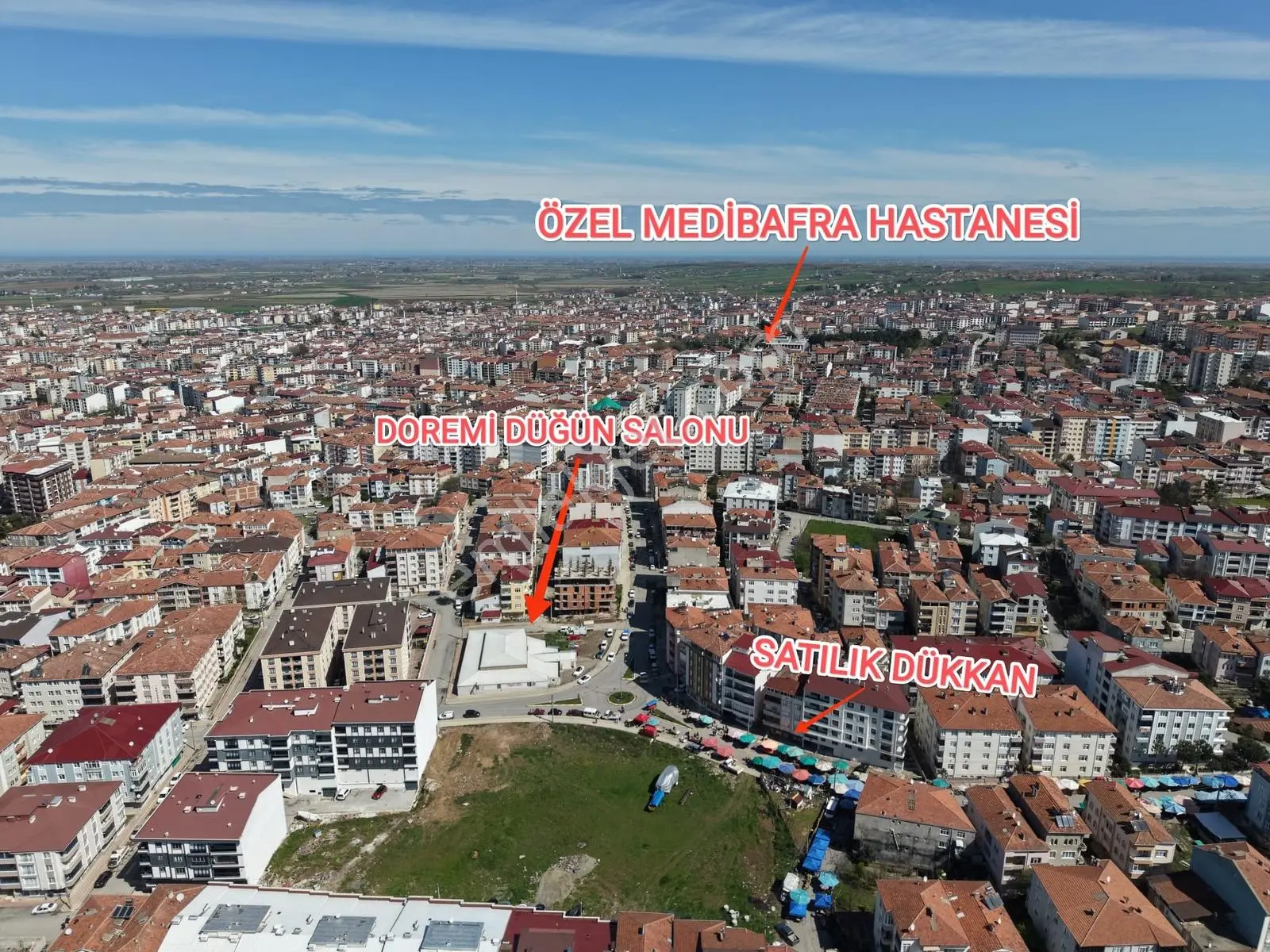 Bafra Vip Gym'den Emirefendi Mah. İşlek Caddede Satılık Dükkan - Görsel 15