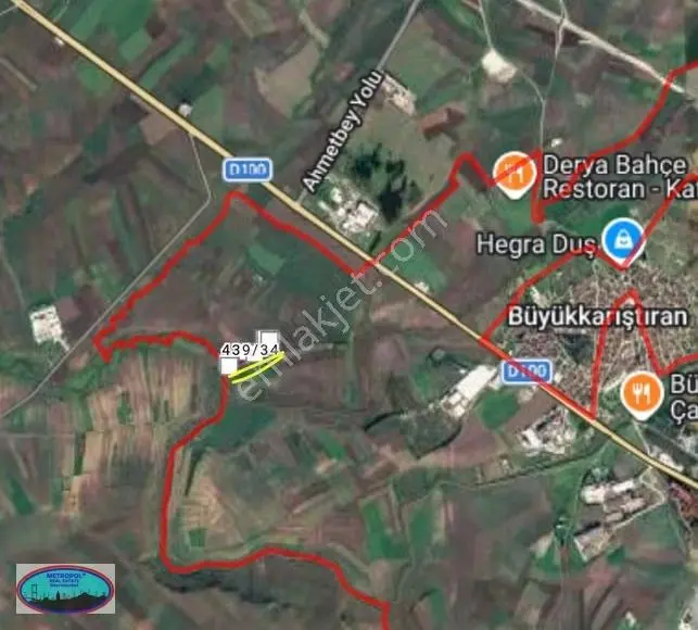Kırklareli Lüleburgaz Büyükkarıştıran'da 14.876m2 Satılık Arazi - Görsel 5