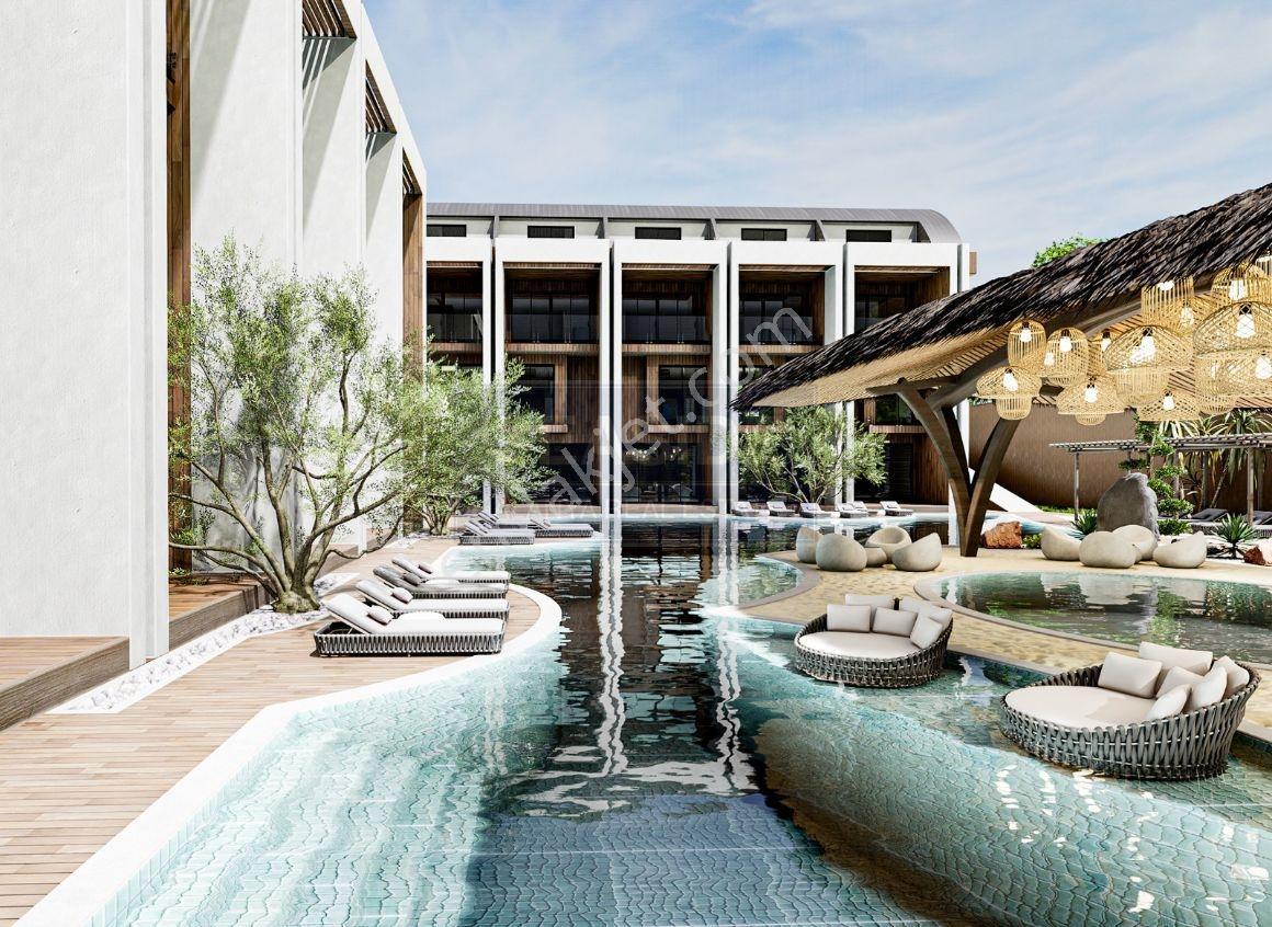 Alanya Konaklı 2+1 95m2 Müstakil Lüks Kompleks Deniz 350 Metree
