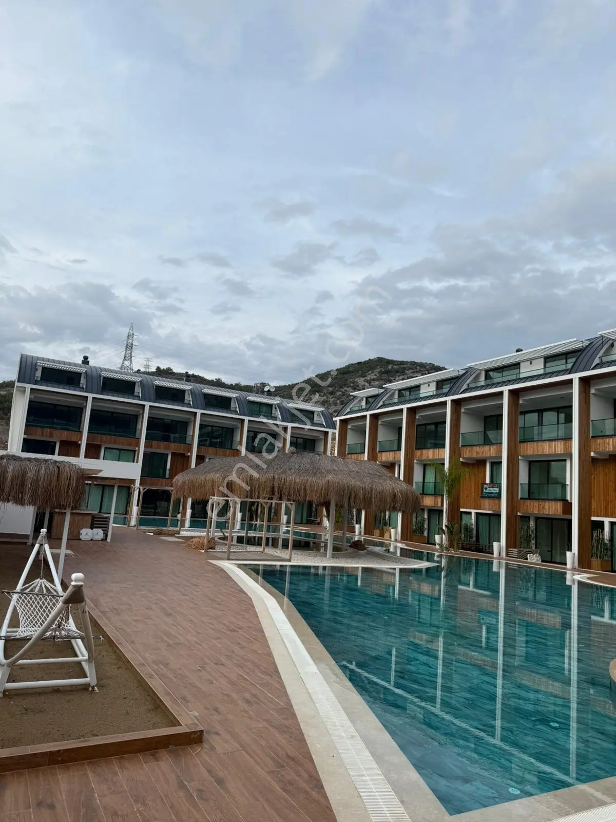 Alanya Konaklı 2+1 95m2 Müstakil Lüks Kompleks Deniz 350 Metree - Görsel 2