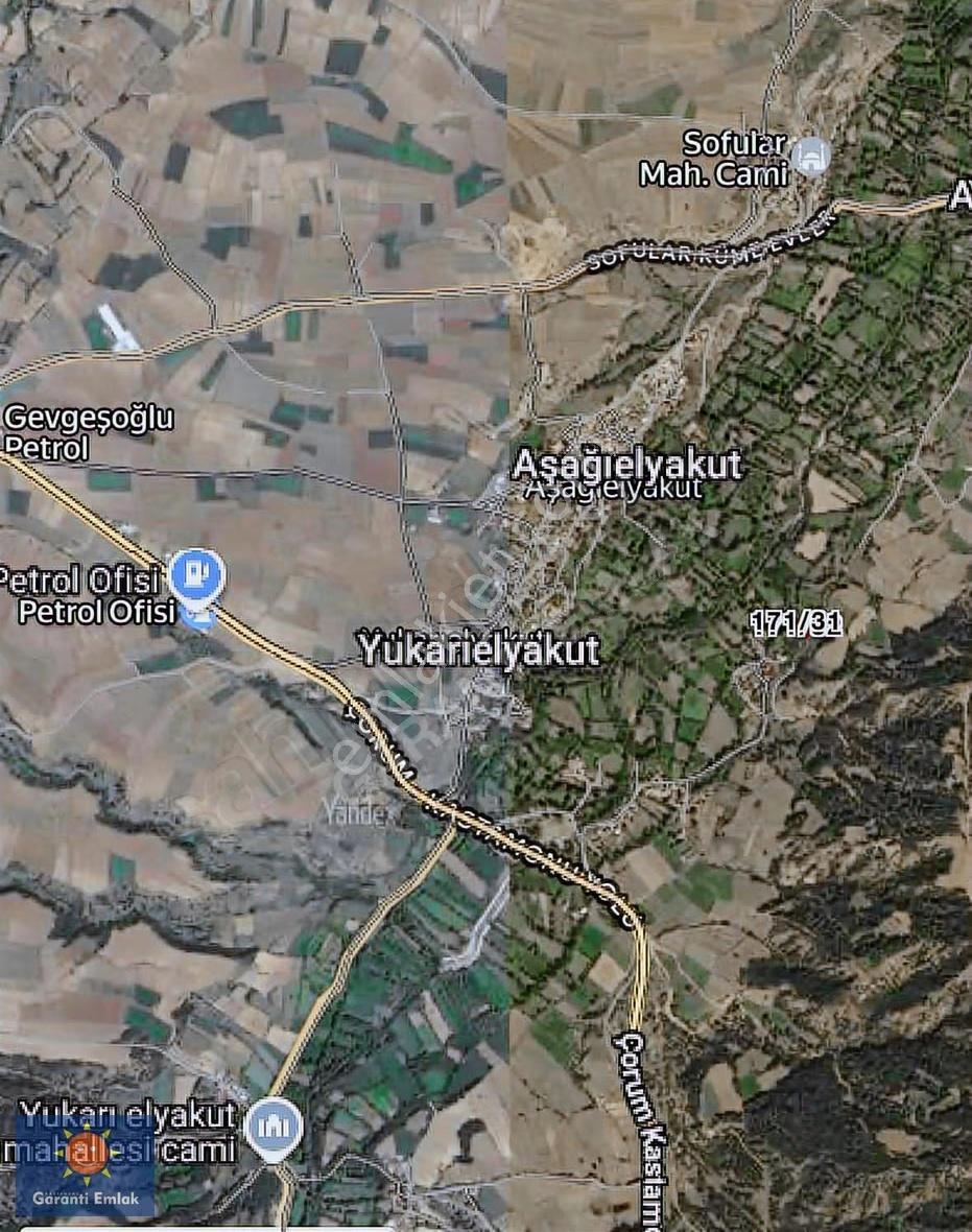 █ Garanti Emlak'tan Şehre 6 Km Yerleşik Alanda 1.172 M2 Arsa █ - Görsel 21