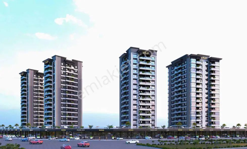 Four Land'den Otogar Yanında 2+1 Sıfır Lüx Satılık Daire - Görsel 2