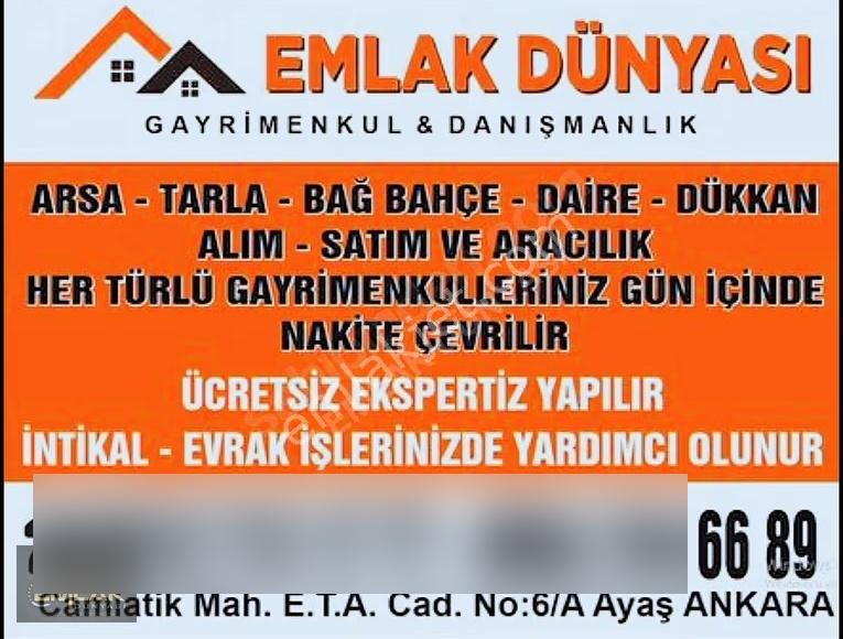 Ayaşta Tek Tapu Köy İçi 2.262 M2 Manzaralı Tarla - Görsel 6