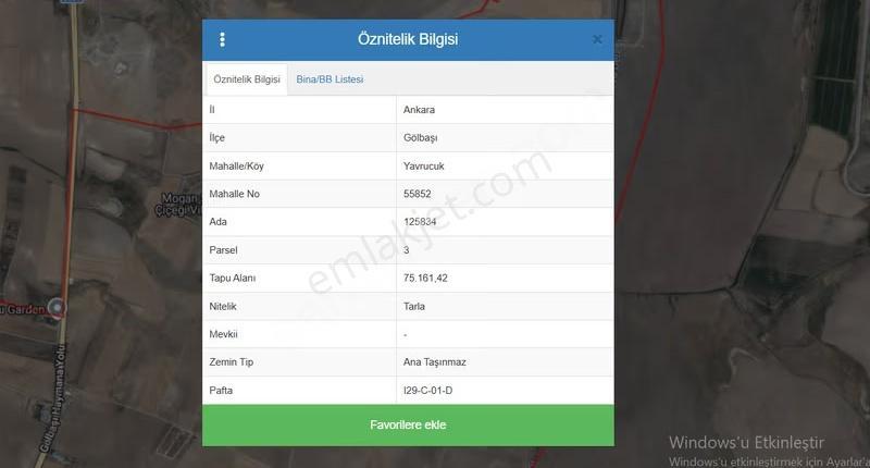 Yavrucuk Mahallesi'nde Haymana Bulvarına Yakın Yatırımlık Tarla - Görsel 2