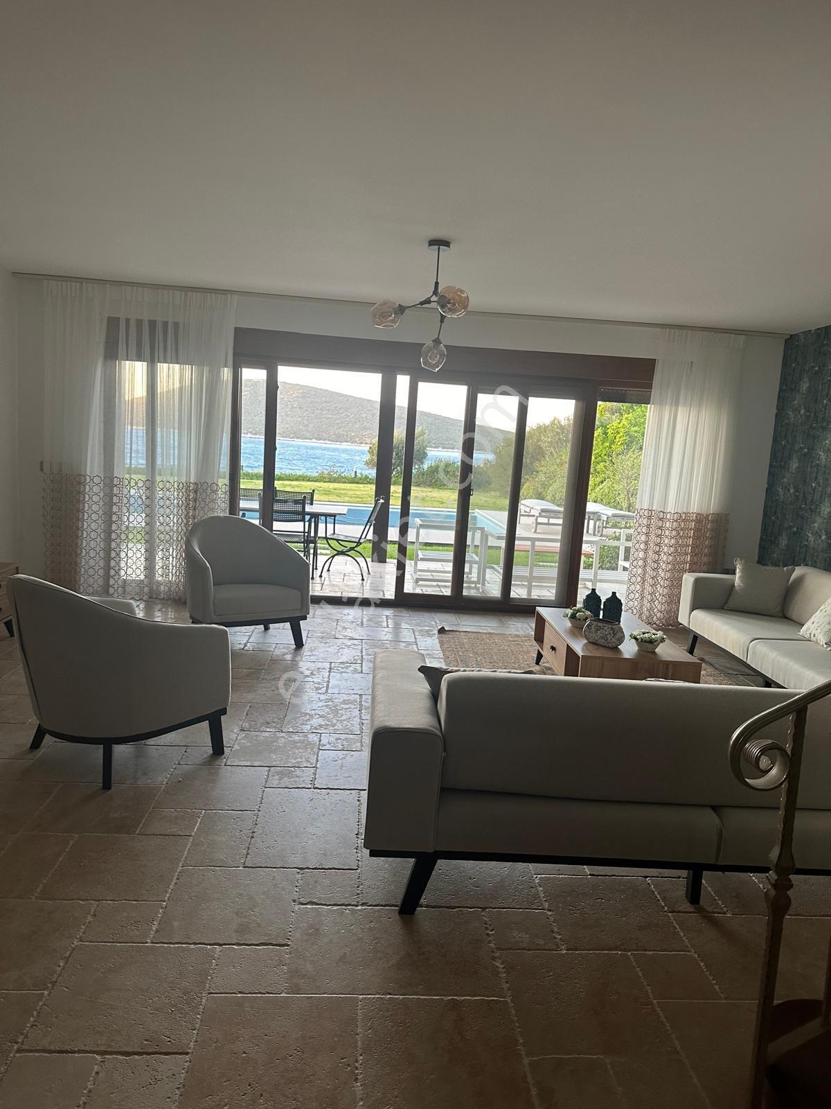 Bodrum Türkbükü Doğa Hanımeli Sitesi Muhteşem Müstakil Kiralık - Görsel 17