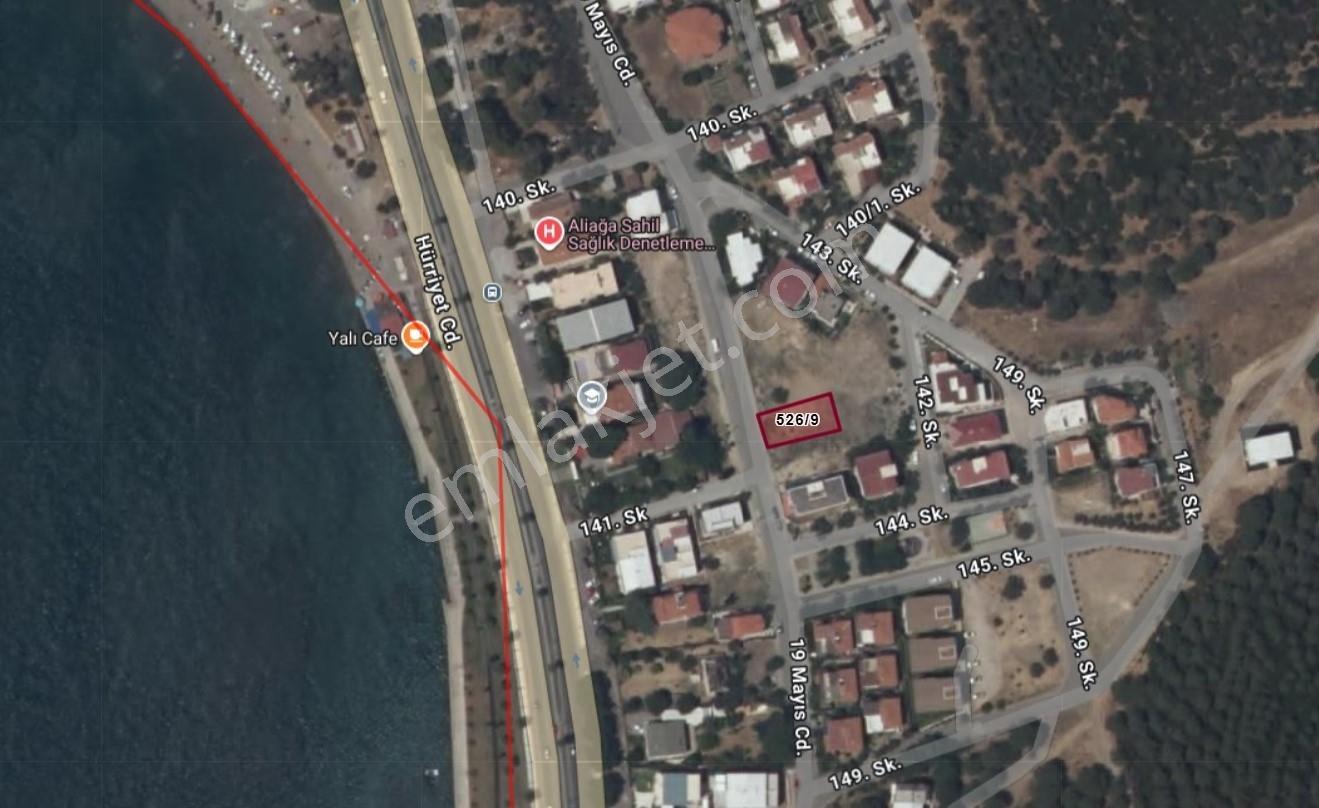 Aliağa Yalı Mahallesinde İmarlı Satılık Arsa