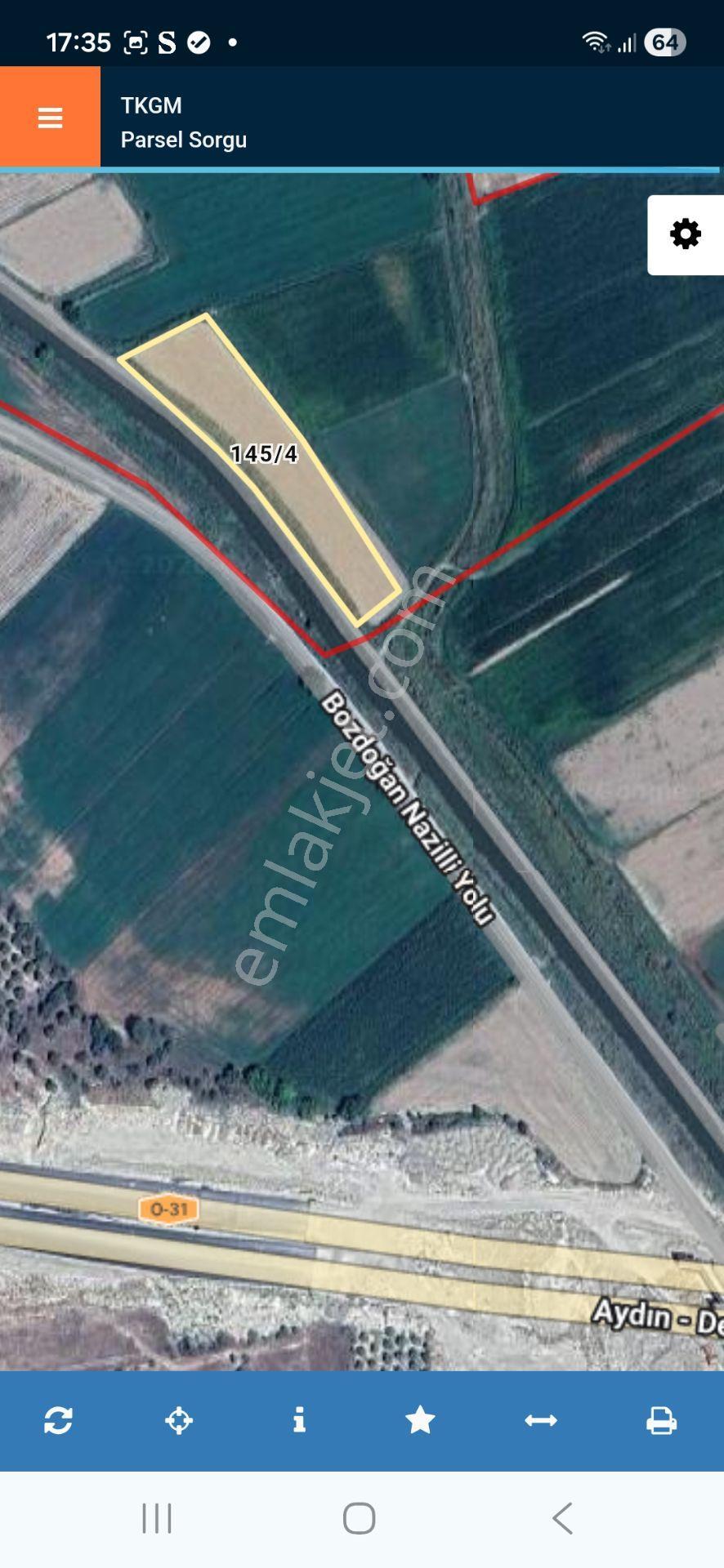 Aydın Nazilli Yöntem Emlaktan Yenipazar Direcik Mahallesinde Satılık Tarla - Görsel 4