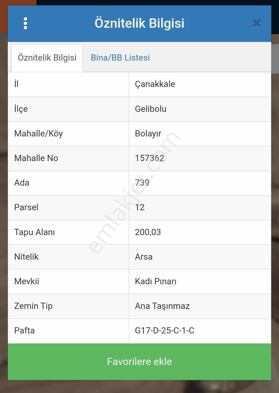 Çanakkale Gelibolu'da İmar Alanı İçerisinde 200m2 Arsa - Görsel 2