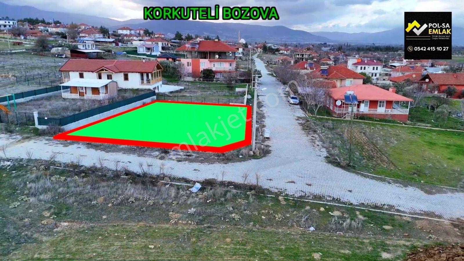 Korkuteli Bozova'da Satılık 483m2 Köşe Başı İmarlı Arsa - Görsel 5