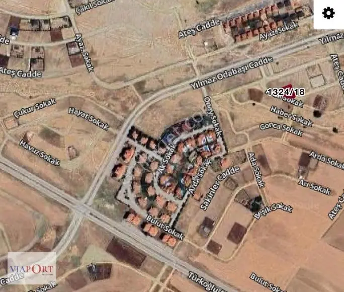 Sincan Temelli Yenihisar Tek Tapu Köşe Başı Satlık Villa Arsası