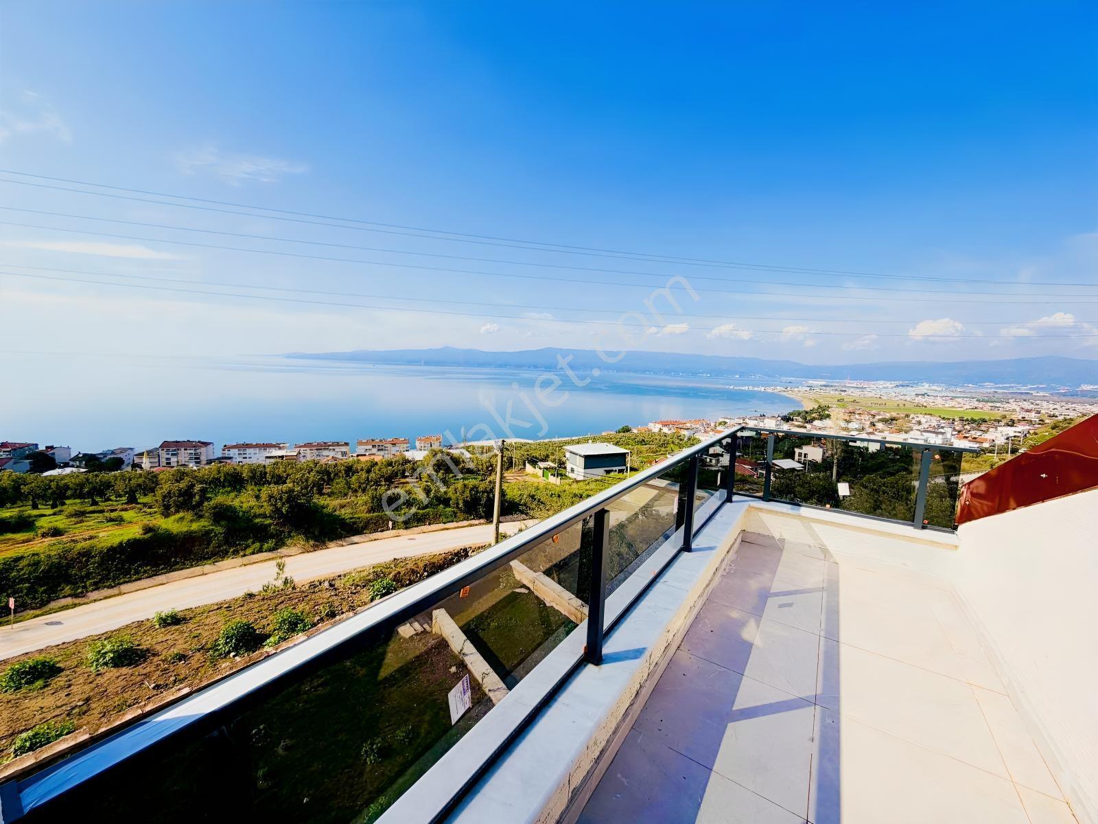 Gemlik Kurşunlu'da Eşsiz Deniz Manzaralı En Ön Köşe Konum Villa - Görsel 19