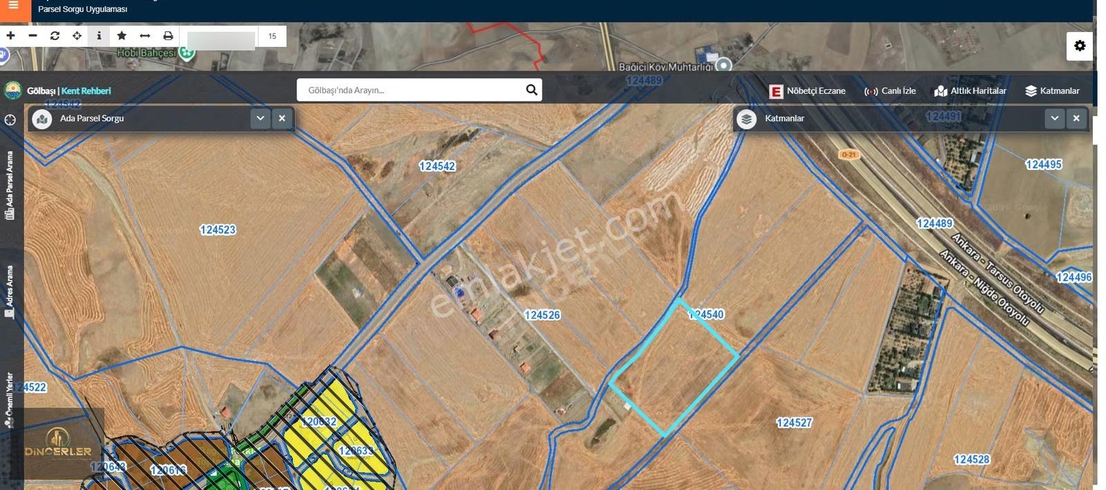 Gölbaşı Bağ İçi Mahallesinde Yolu Açık Köy İçi Satılık 2.250 M2 - Görsel 2