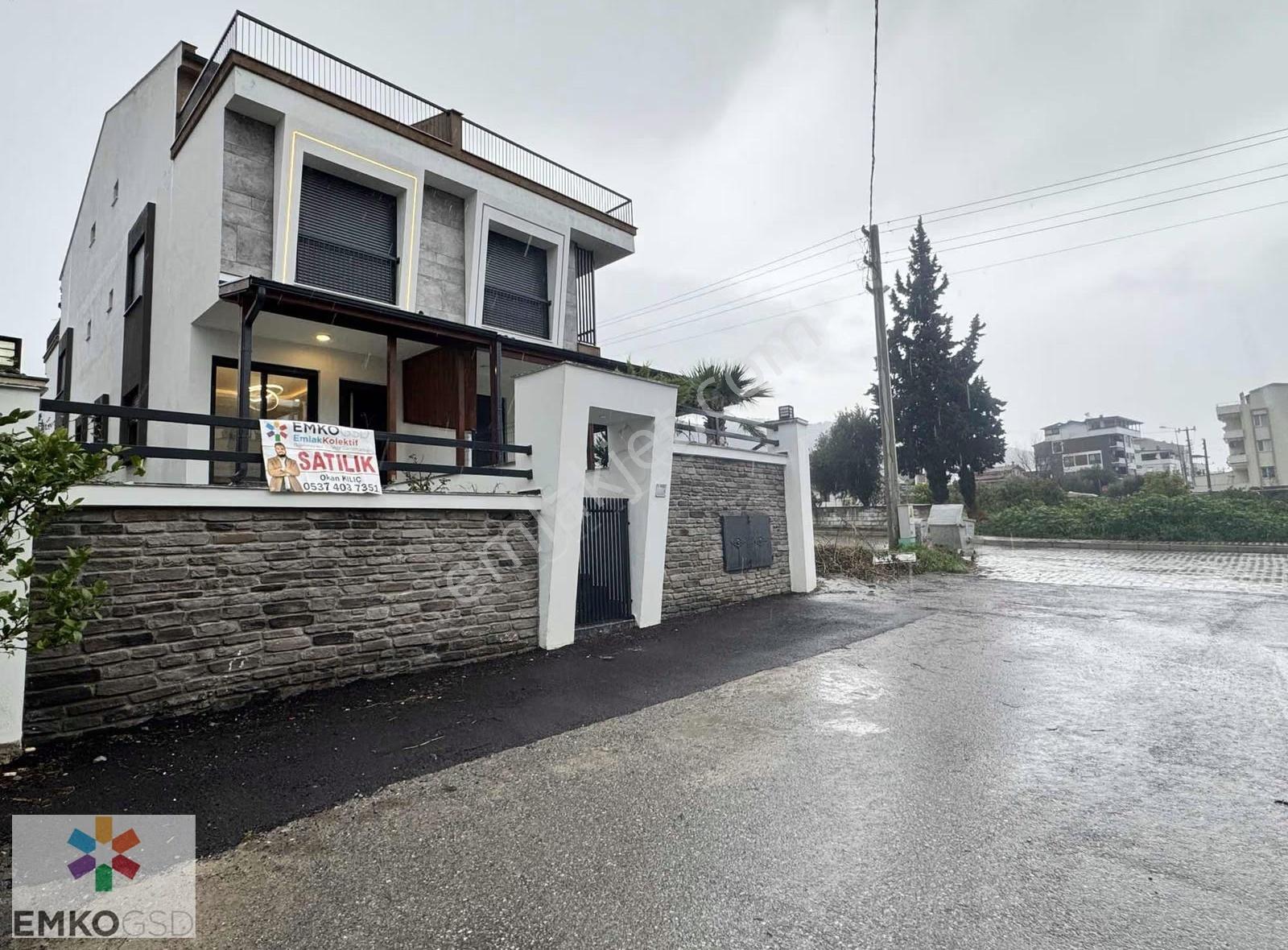 Emkogsd'den Köşe Sıfır Villa Denize Yürüme Mesafesinde - Görsel 29