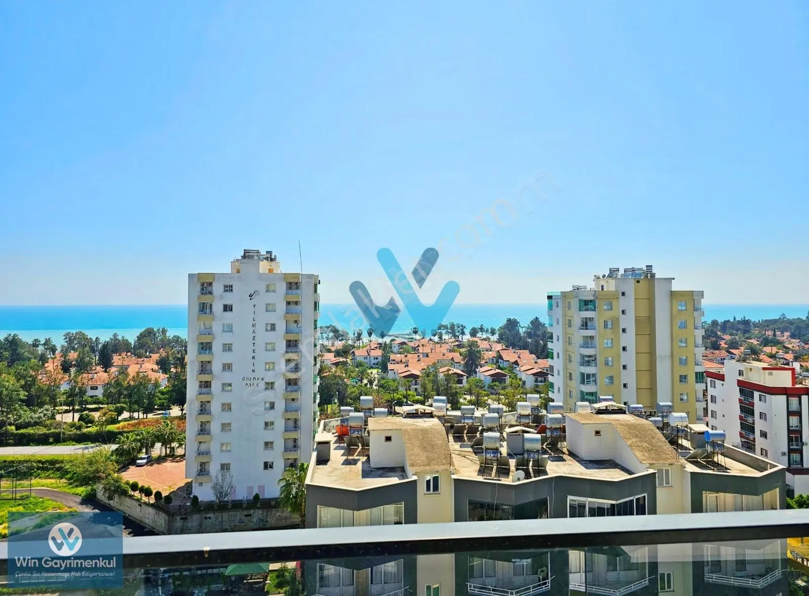 Win'den Kargıpınarında Full Deniz Manzaralı Eşyalı Satılık 1+ 1