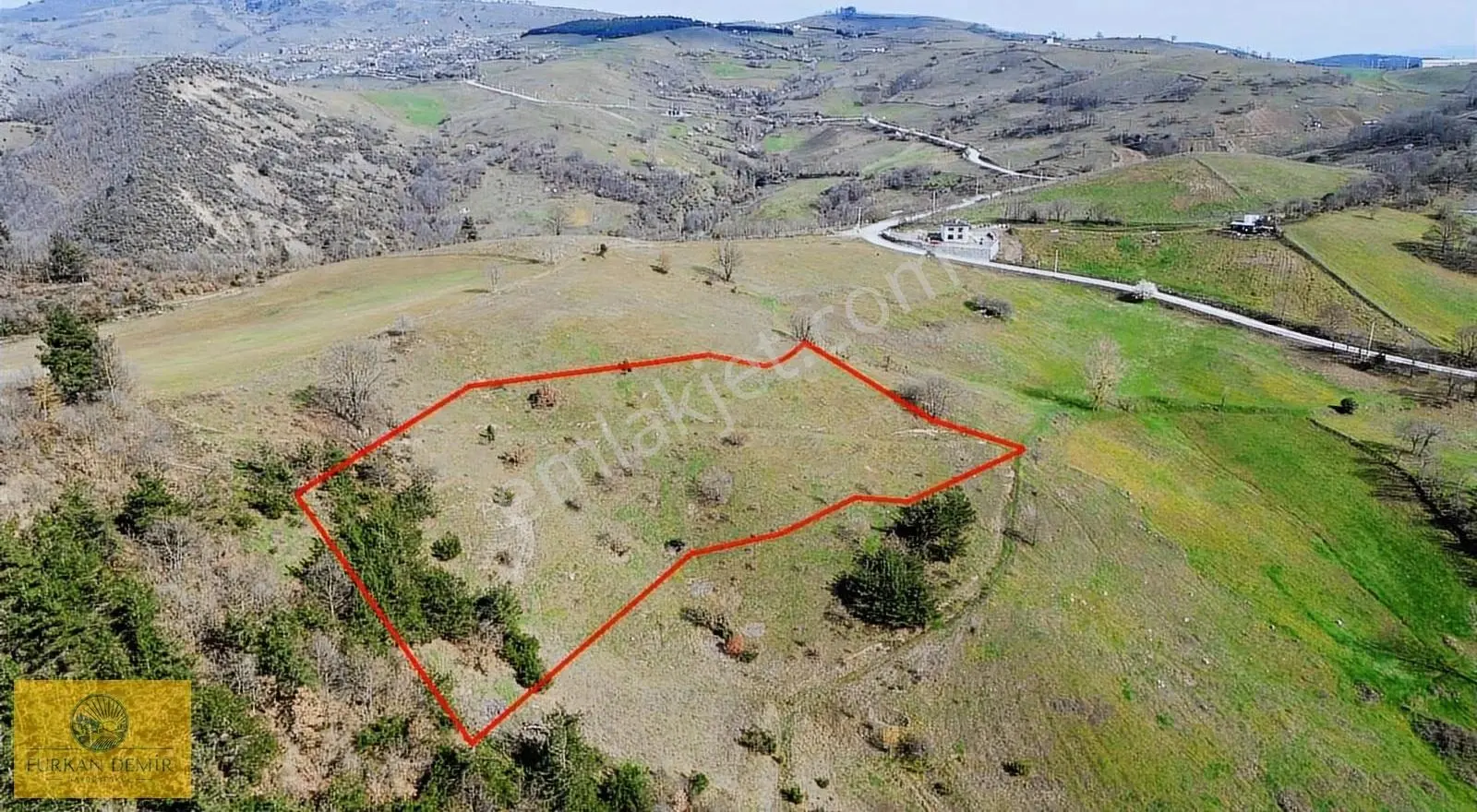 Furkan Demir'den Karamürsel Çamdibi 8843 M2 Uygun Satılık Tarla