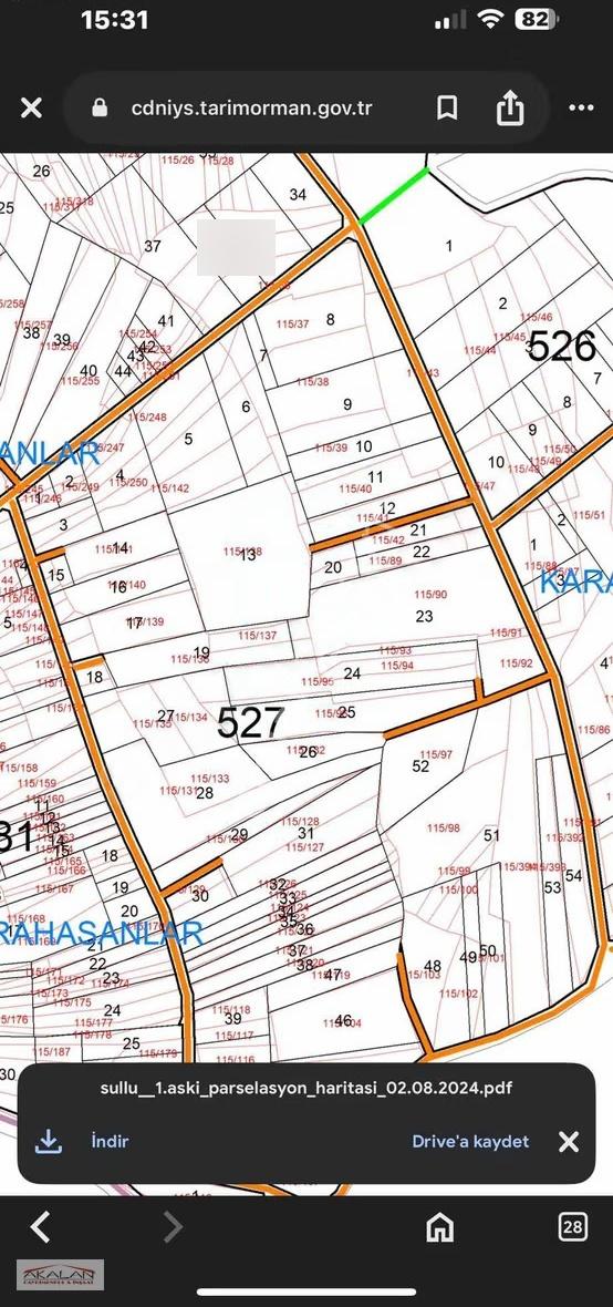 Kandıra Süllü Mah Resmi Yollu Toplulaştırma İçerisinde Fındıklık - Görsel 5