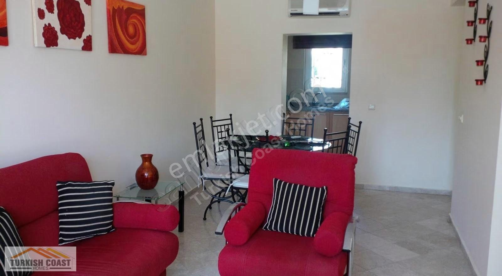 Çalış Plajında Denize Sıfır Site İçerisinde Villa - Görsel 13