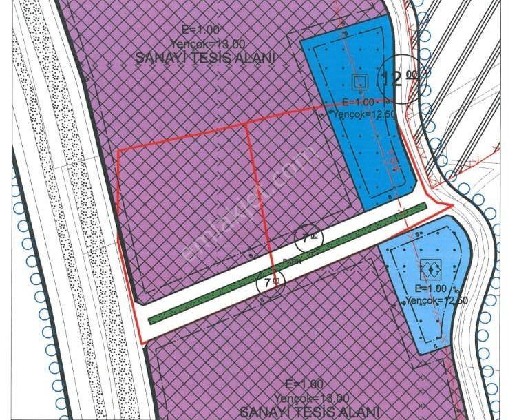 Trabzon Sürmene Köprübaşı Yol Güzergahı Dere Mevkinde Bulunan Sanayi İmarlı Arsa - Görsel 3