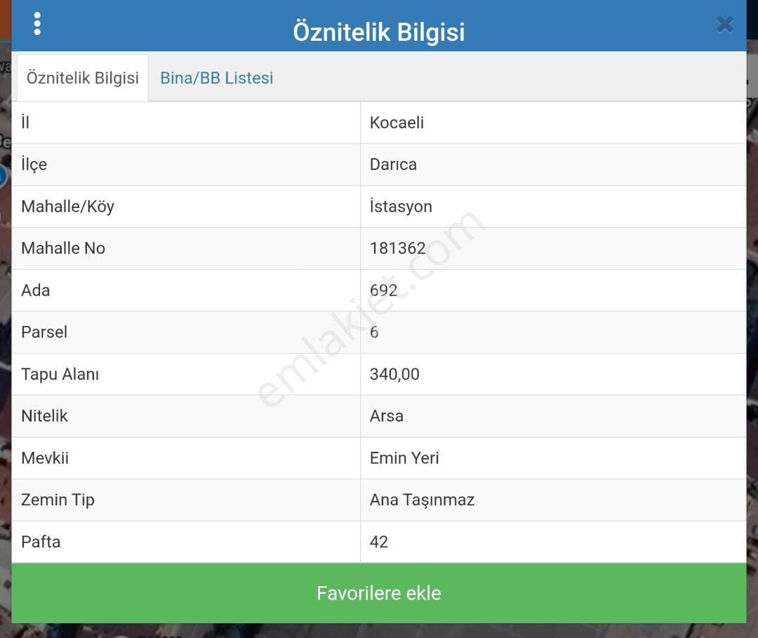Turyap Koza'dan Darıca İstasyon Mh Satılık Arsa - Görsel 4