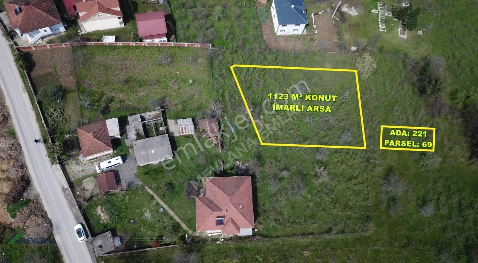 Mevlana Emlaktan Akyazı Kuzulukta 1123m² %40 İmarlı Satılık Arsa - Görsel 2