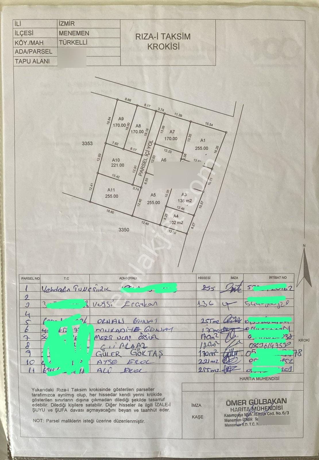 Menemen Türkelli'de Satılık Hısselı Bahçe+konut - Görsel 17